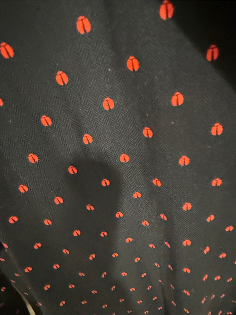 Grayson Navy Button-Down Shirt with lady bug Print - Picture 4 of 5